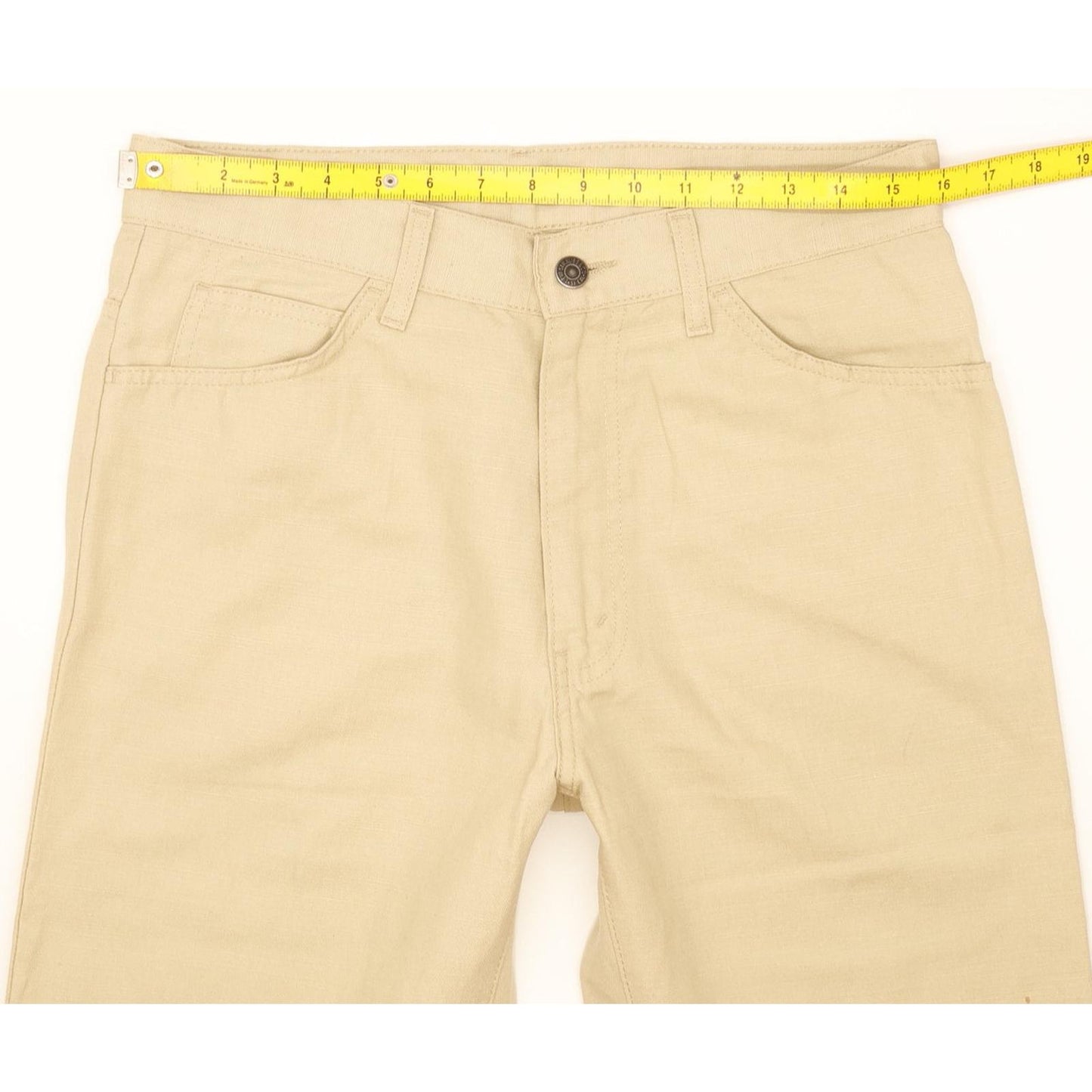 Levi's 566 Men Beige Straight Regular Jeans W32 L32