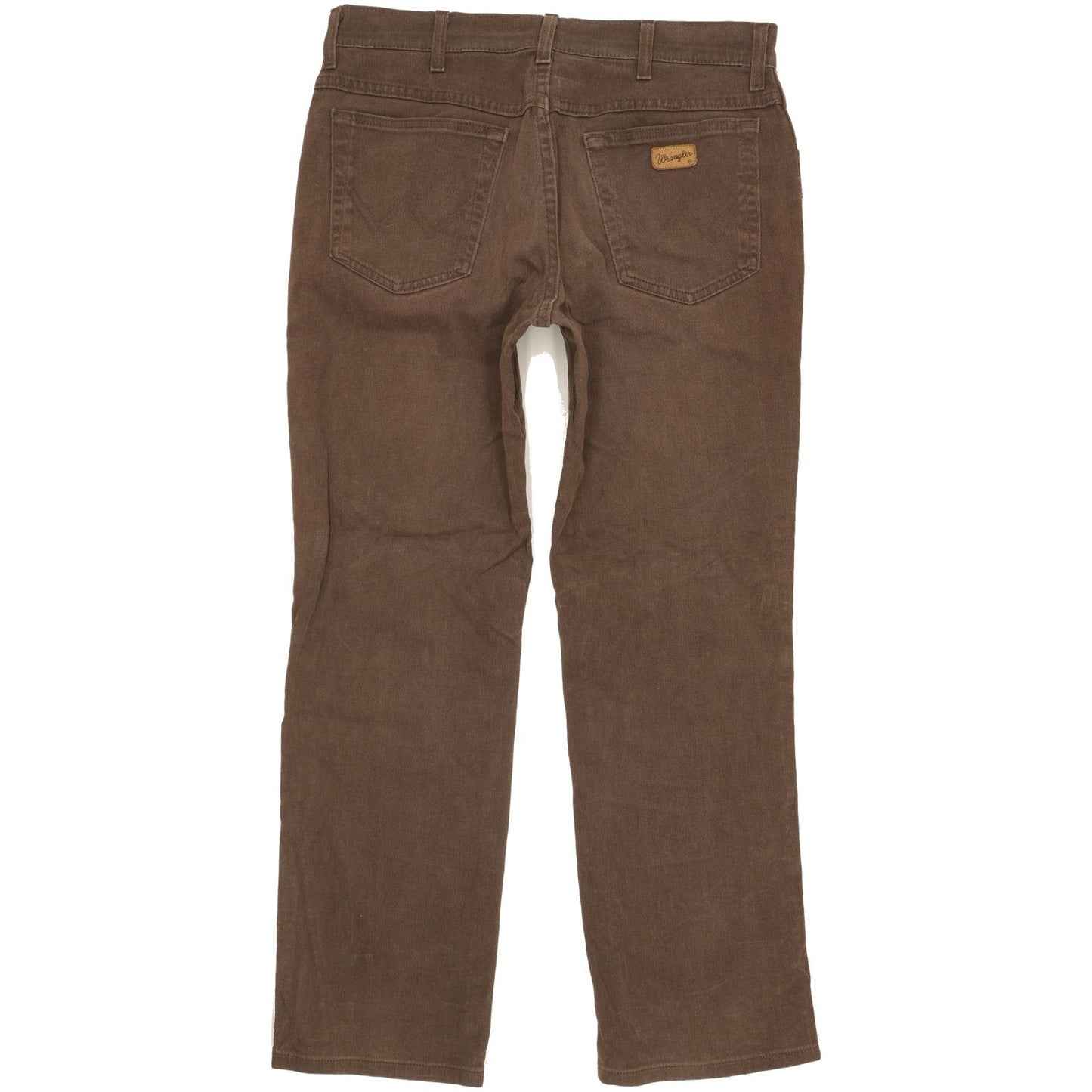 Wrangler Texas Men Brown Straight Regular Stretch Jeans W34 L29