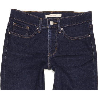 Levi's 314 Shaping Women Blue Straight Slim Stretch Jeans W27 L29