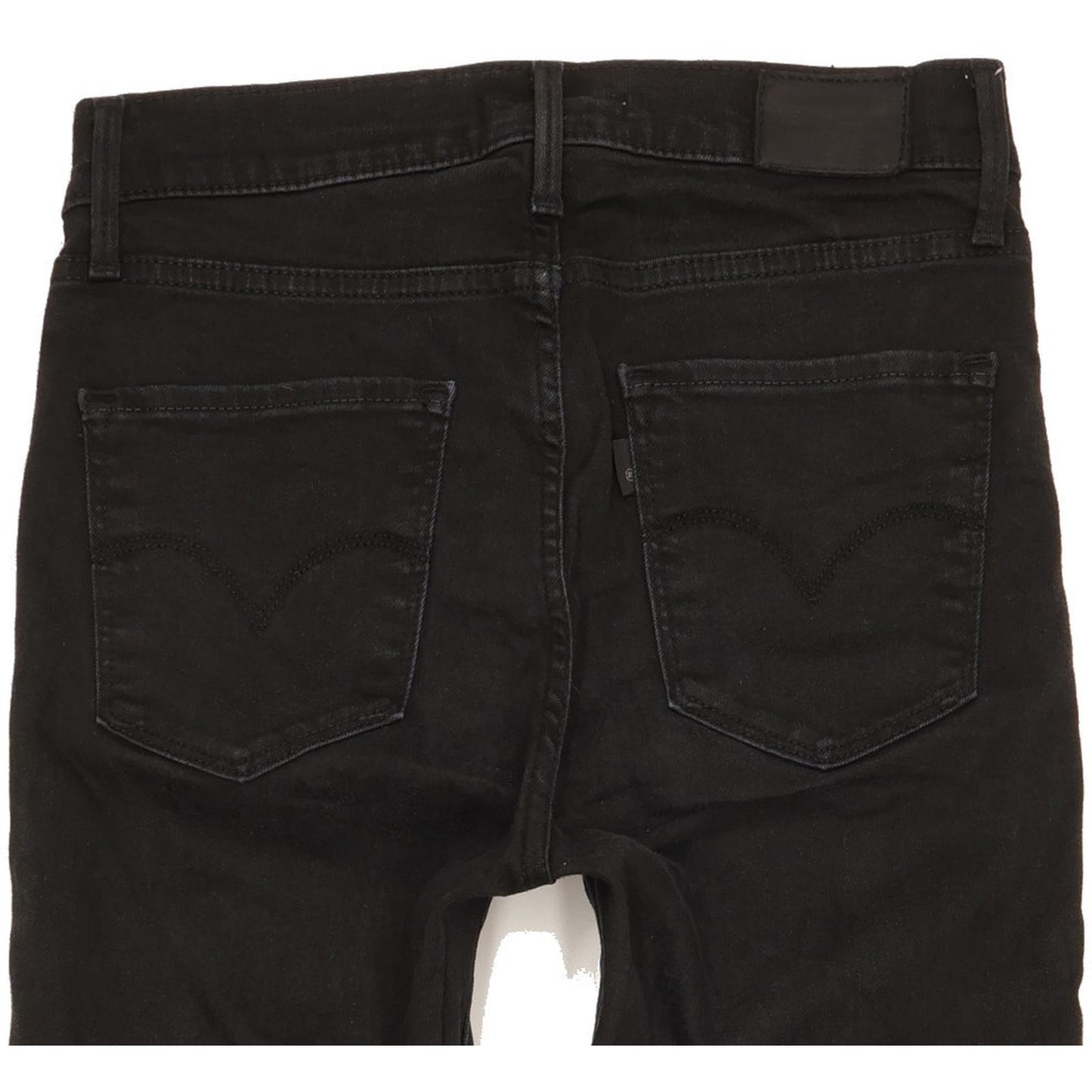 Levi's 720 Super Women Black Skinny Slim Stretch Jeans W27 L28