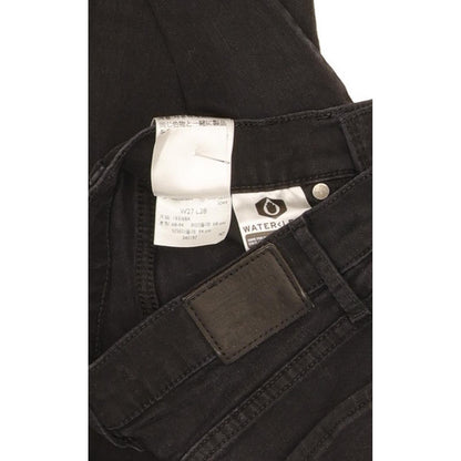 Levi's 724 Women Black Straight Slim Stretch Jeans W27 L28