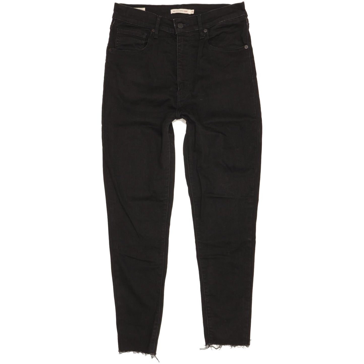 Levi's Mile Black Skinny Slim Stretch Jeans High Waisted W30 L26