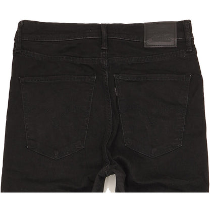 Levi's Mile Black Skinny Slim Stretch Jeans High Waisted W30 L26