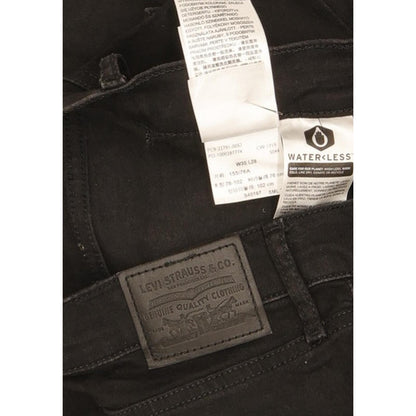 Levi's Mile Black Skinny Slim Stretch Jeans High Waisted W30 L26