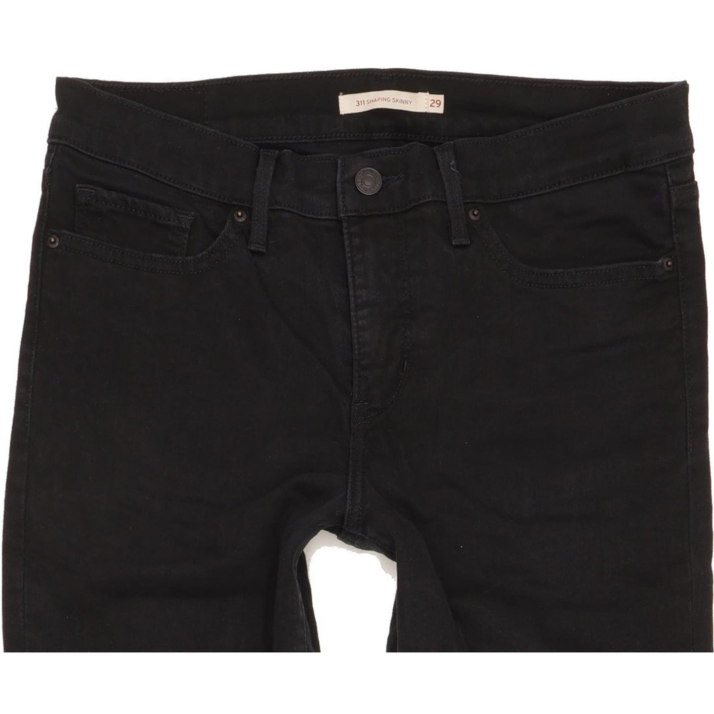 Levi's 311 Shaping Women Black Skinny Slim Stretch Jeans W29 L30