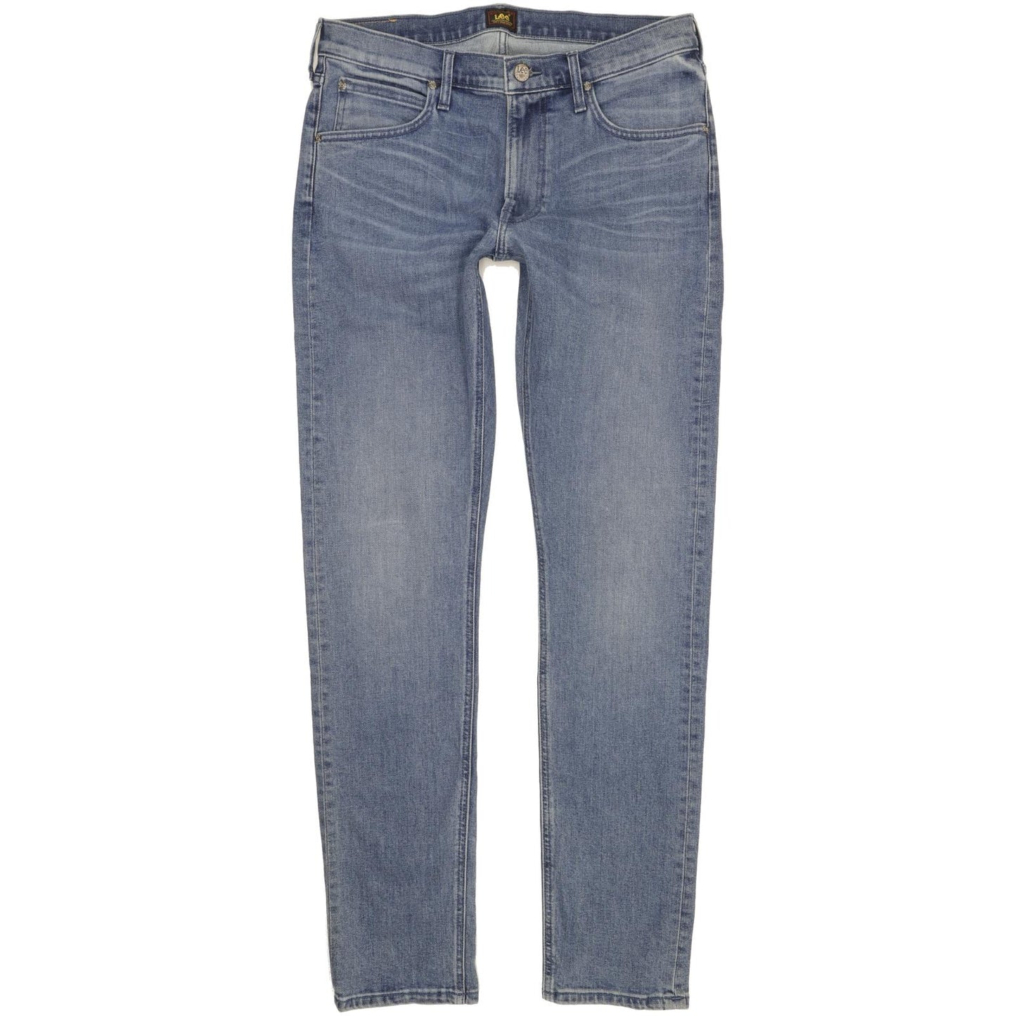 Lee Luke Men Blue Skinny Slim Stretch Jeans W33 L34