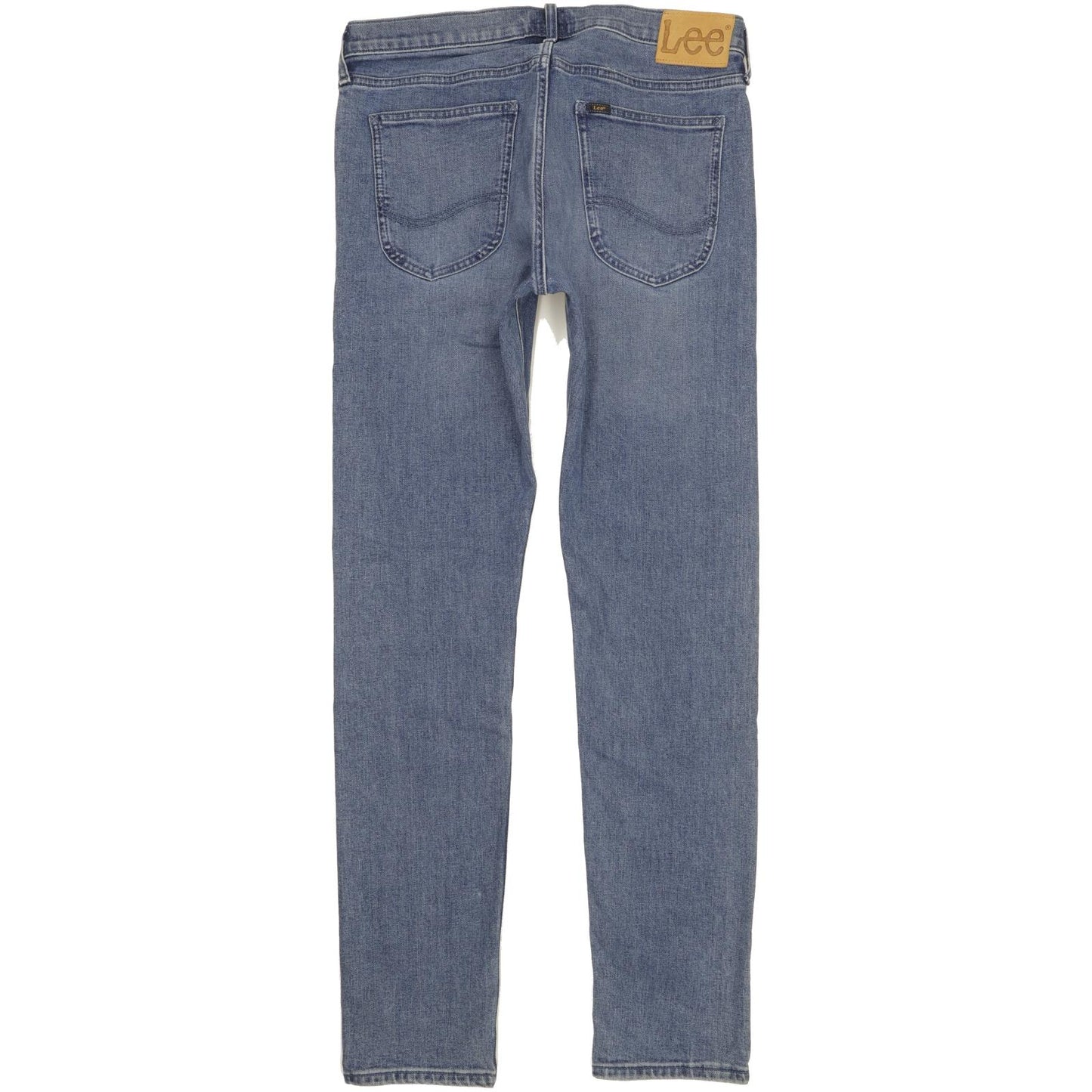 Lee Luke Men Blue Skinny Slim Stretch Jeans W33 L34
