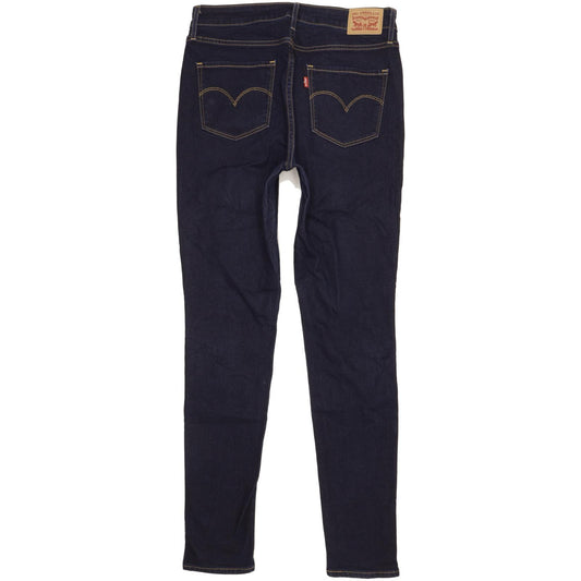 Levi's 721 Blue Skinny Slim Stretch Jeans High Waisted W30 L32