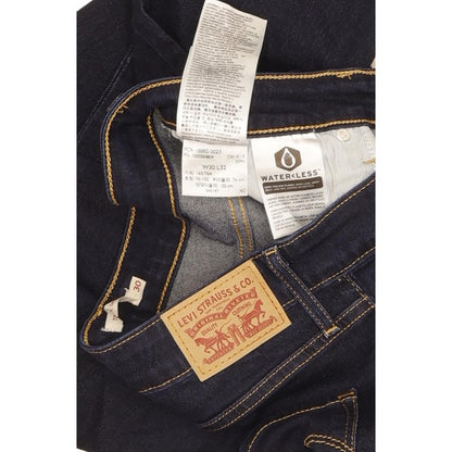 Levi's 721 Blue Skinny Slim Stretch Jeans High Waisted W30 L32