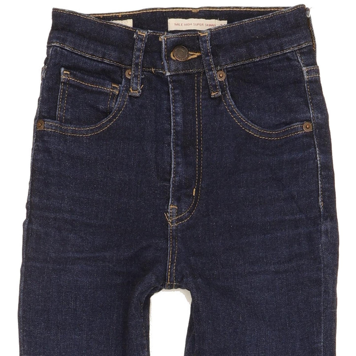 Levi's Mile Women Blue Skinny Slim Stretch Jeans W24 L28