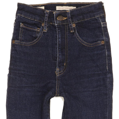 Levi's Mile Women Blue Skinny Slim Stretch Jeans W24 L28