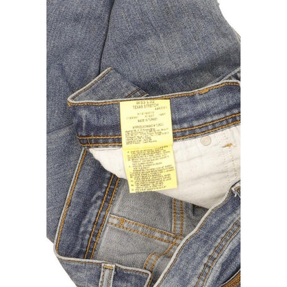 Wrangler Texas Men Blue Straight Regular Stretch Jeans W33 L33