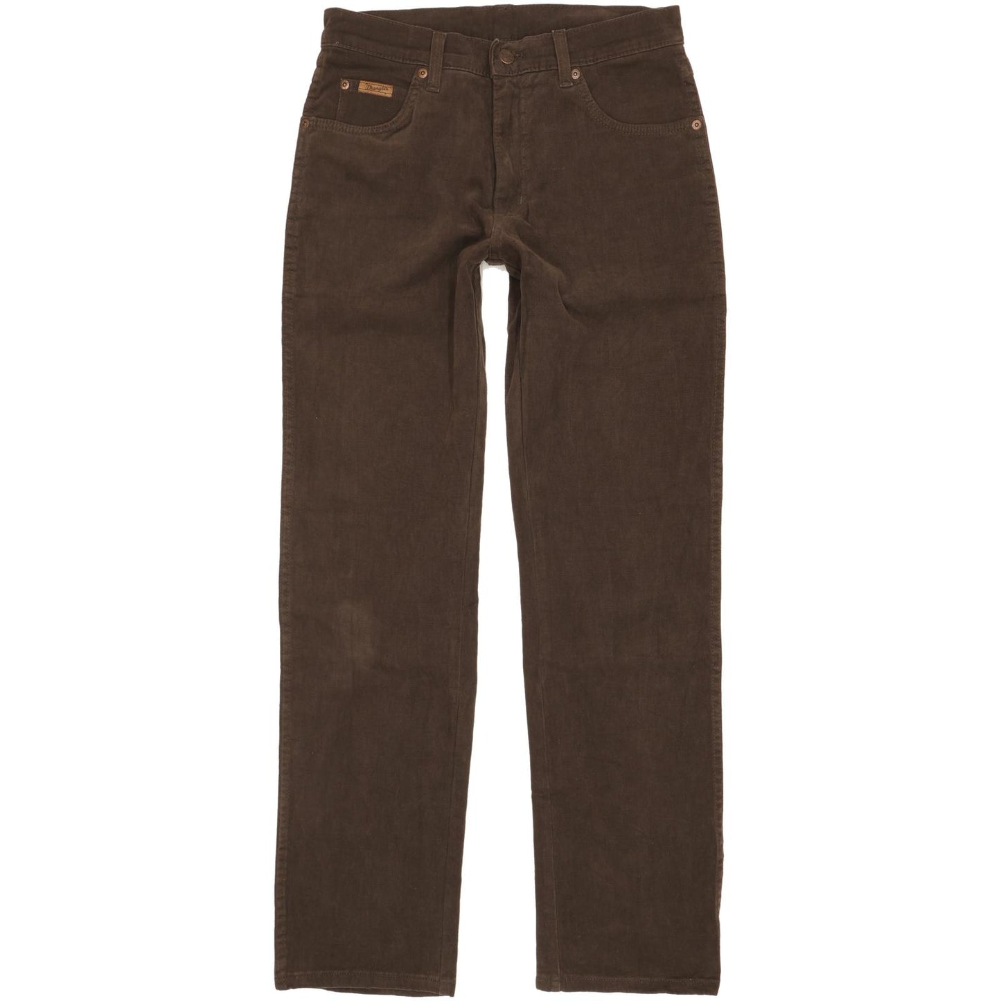 Wrangler Texas Men Brown Straight Regular Stretch Jeans W30 L31