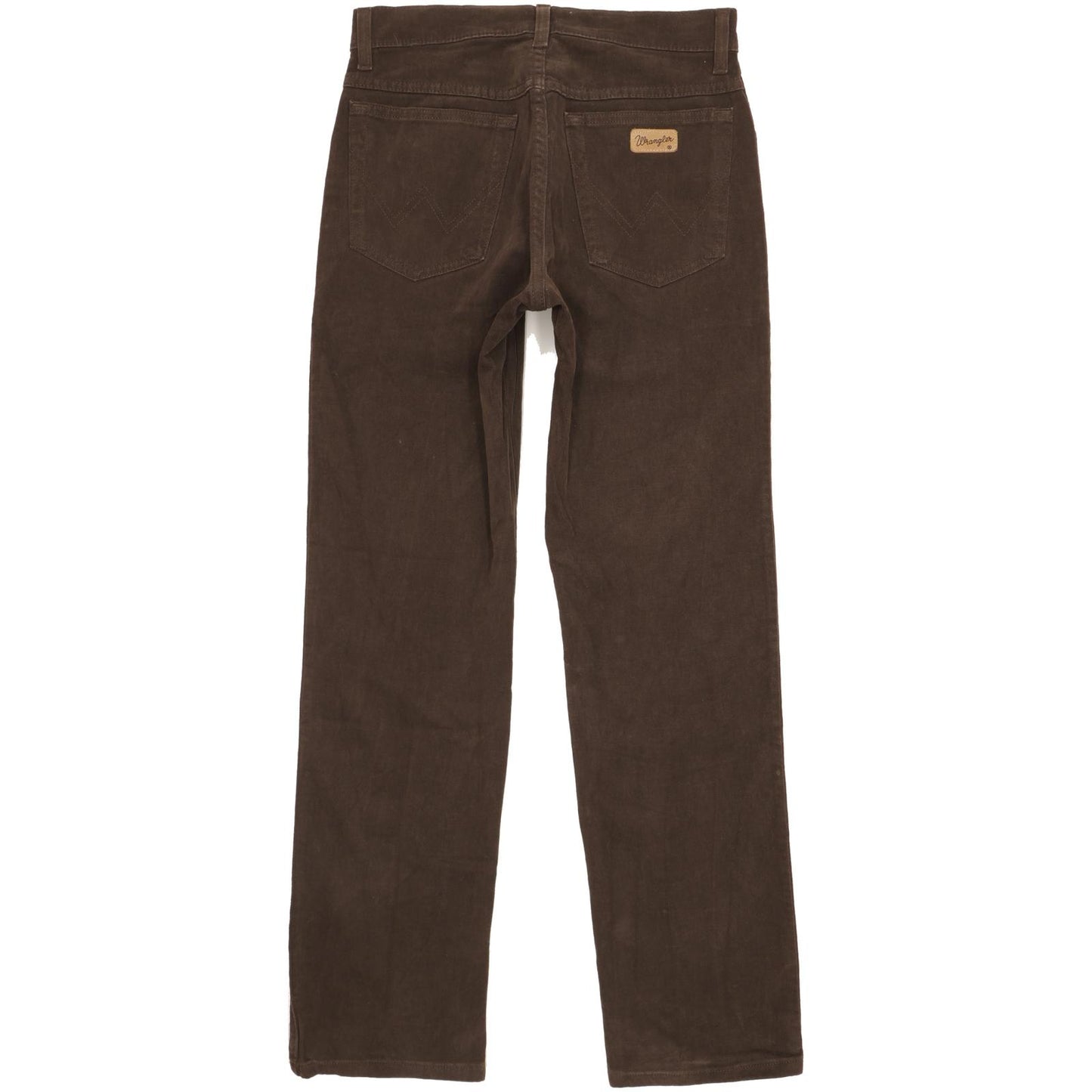 Wrangler Texas Men Brown Straight Regular Stretch Jeans W30 L31