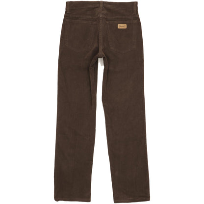 Wrangler Texas Men Brown Straight Regular Stretch Jeans W30 L31