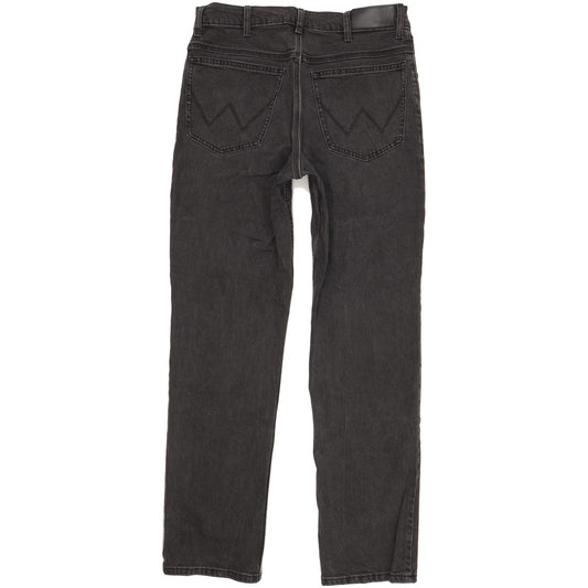 Wrangler Men Black Straight Regular Stretch Jeans W34 L32