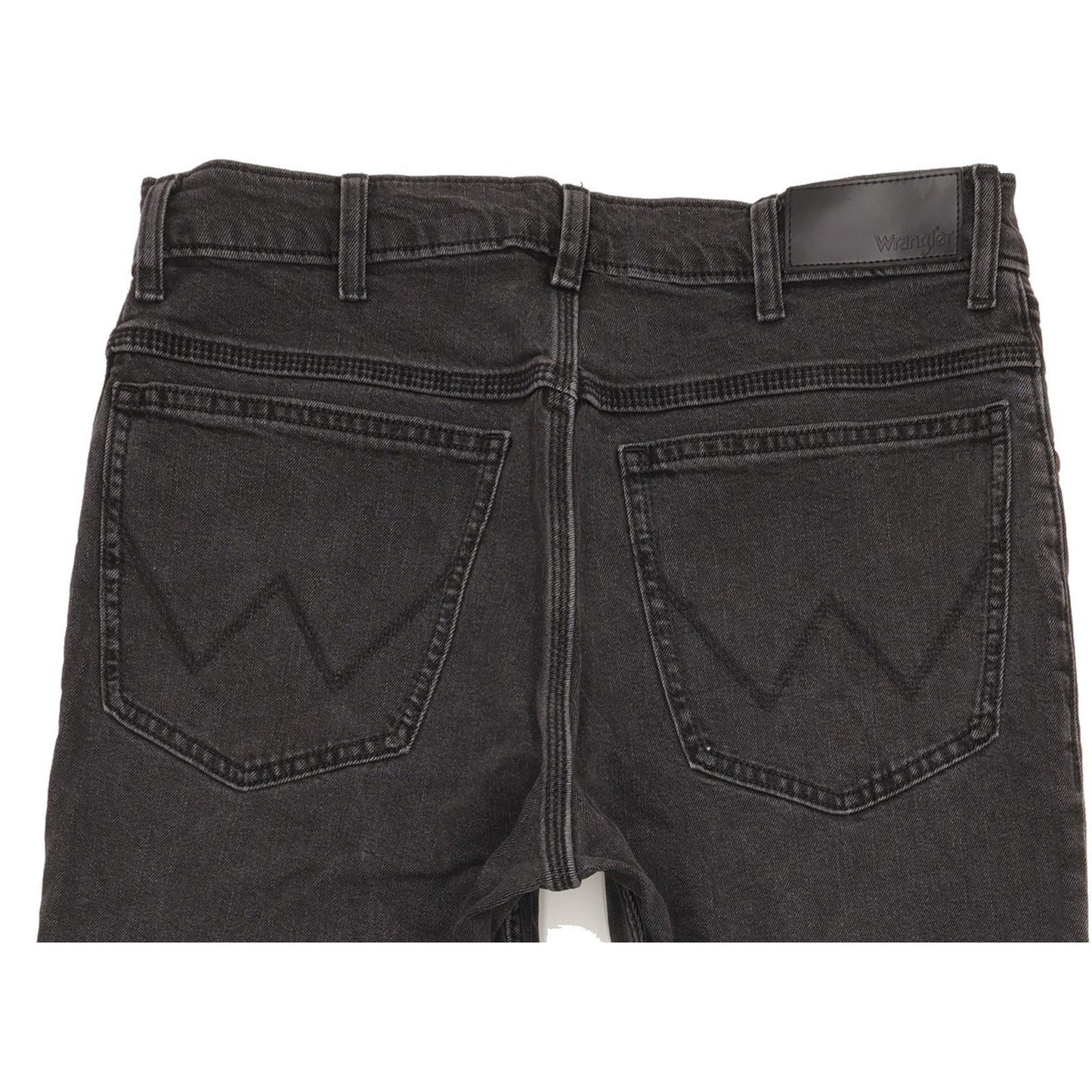 Wrangler Men Black Straight Regular Stretch Jeans W34 L32