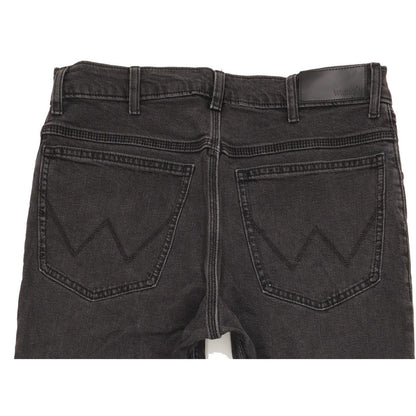 Wrangler Men Black Straight Regular Stretch Jeans W34 L32