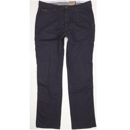 Wrangler Arizona Men Navy Straight Regular Stretch Jeans W38 L34