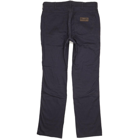 Wrangler Arizona Men Navy Straight Regular Stretch Jeans W38 L34