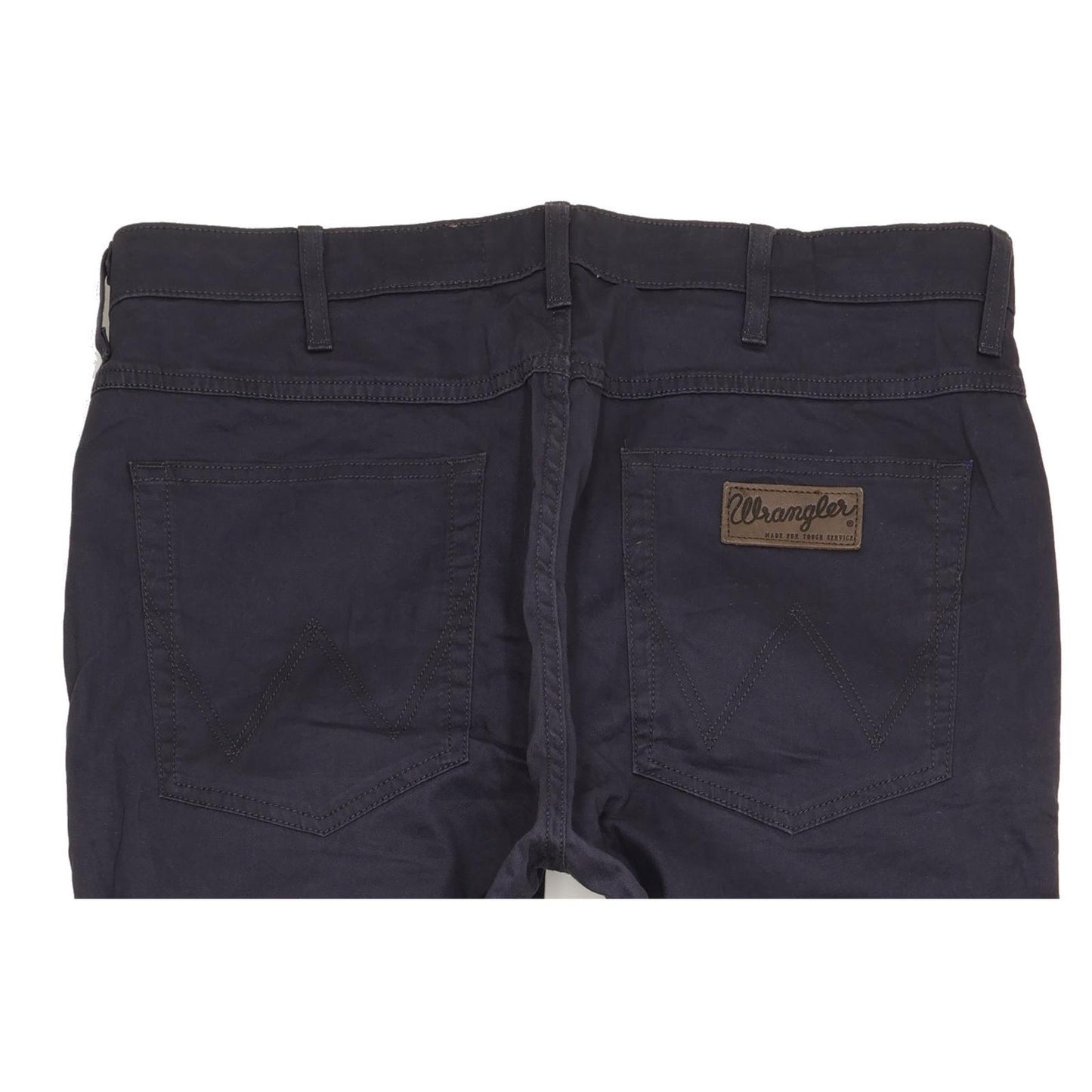 Wrangler Arizona Men Navy Straight Regular Stretch Jeans W38 L34