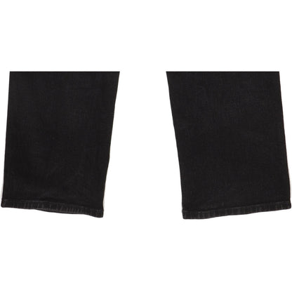 Wrangler Texas Men Black Straight Regular Stretch Jeans W35 L32