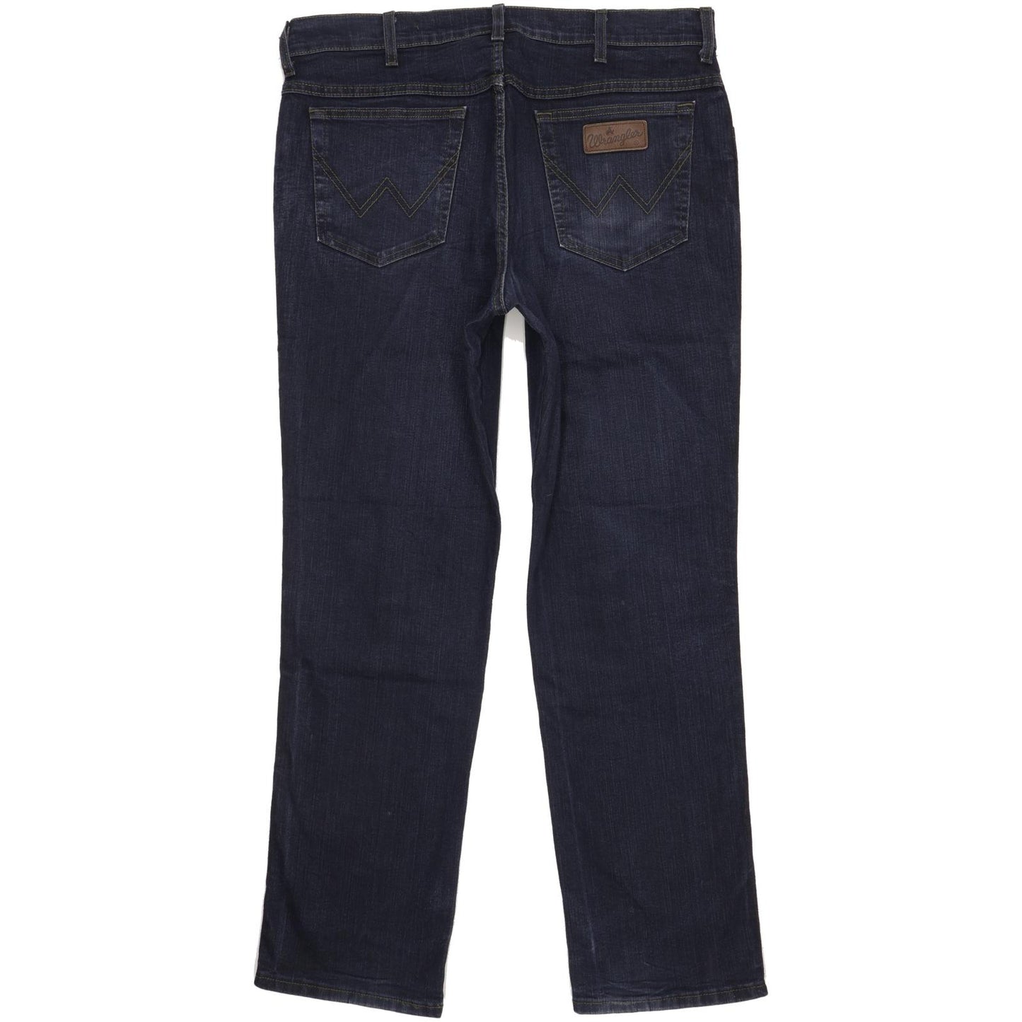 Wrangler Texas Men Blue Straight Regular Stretch Jeans W38 L32