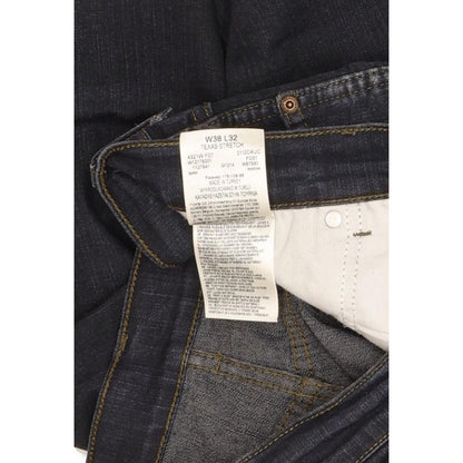 Wrangler Texas Men Blue Straight Regular Stretch Jeans W38 L32