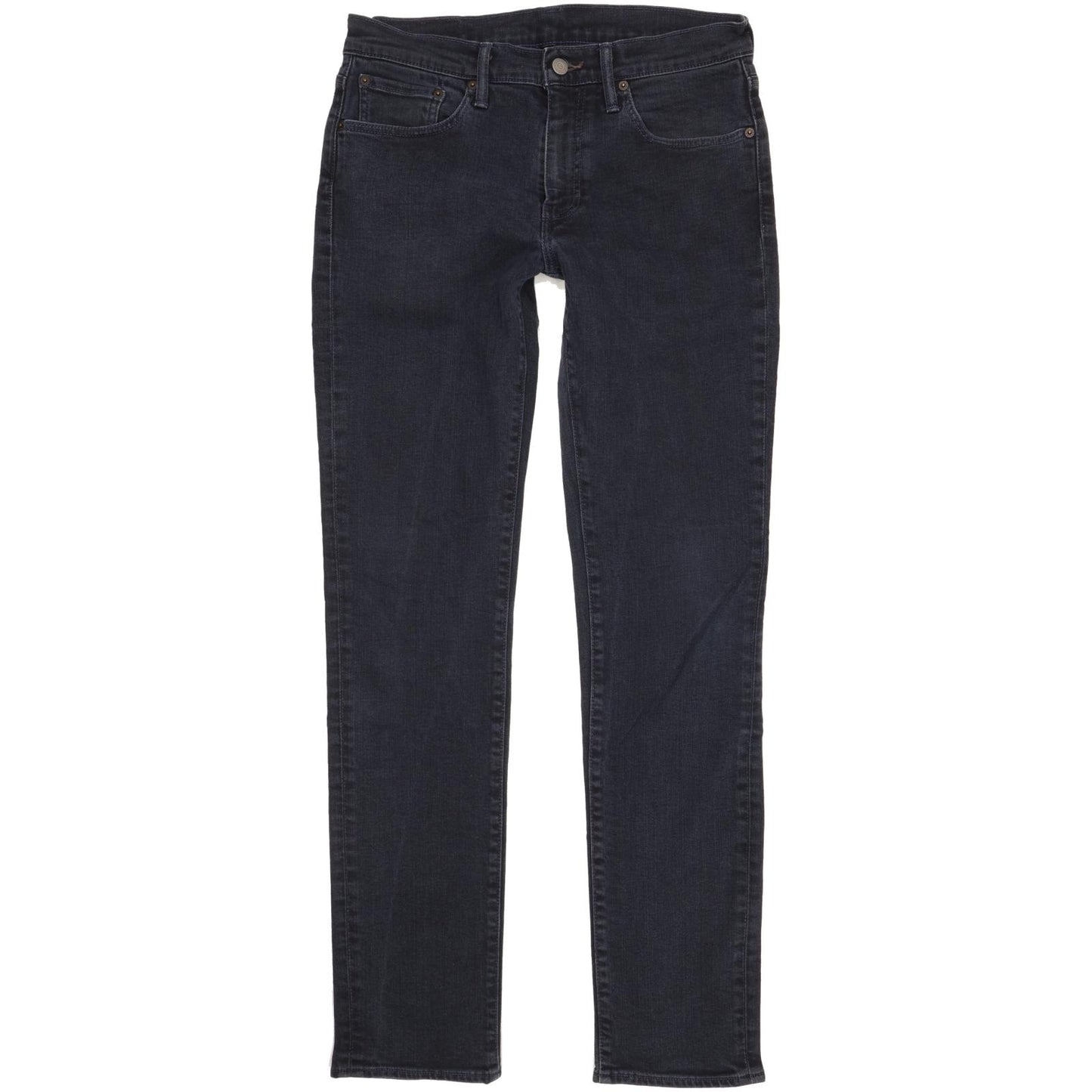 Levi's 511 Men Navy Straight Regular Stretch Jeans W32 L34