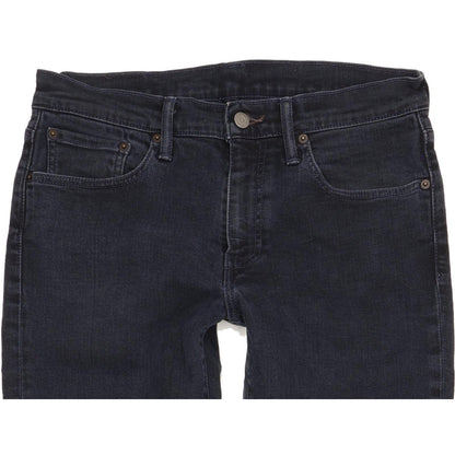 Levi's 511 Men Navy Straight Regular Stretch Jeans W32 L34