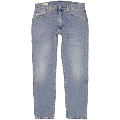 Levi's 502 Men Blue Tapered Regular Stretch Jeans W32 L29
