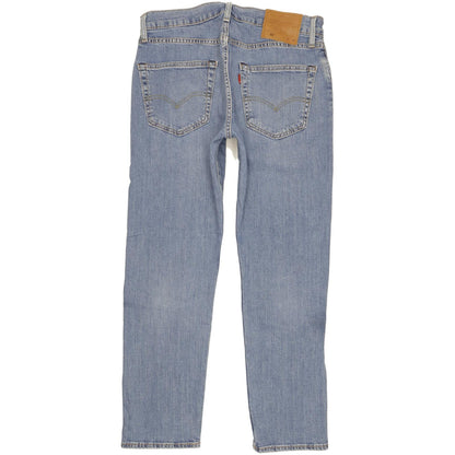 Levi's 502 Men Blue Tapered Regular Stretch Jeans W32 L29