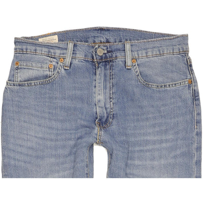 Levi's 502 Men Blue Tapered Regular Stretch Jeans W32 L29