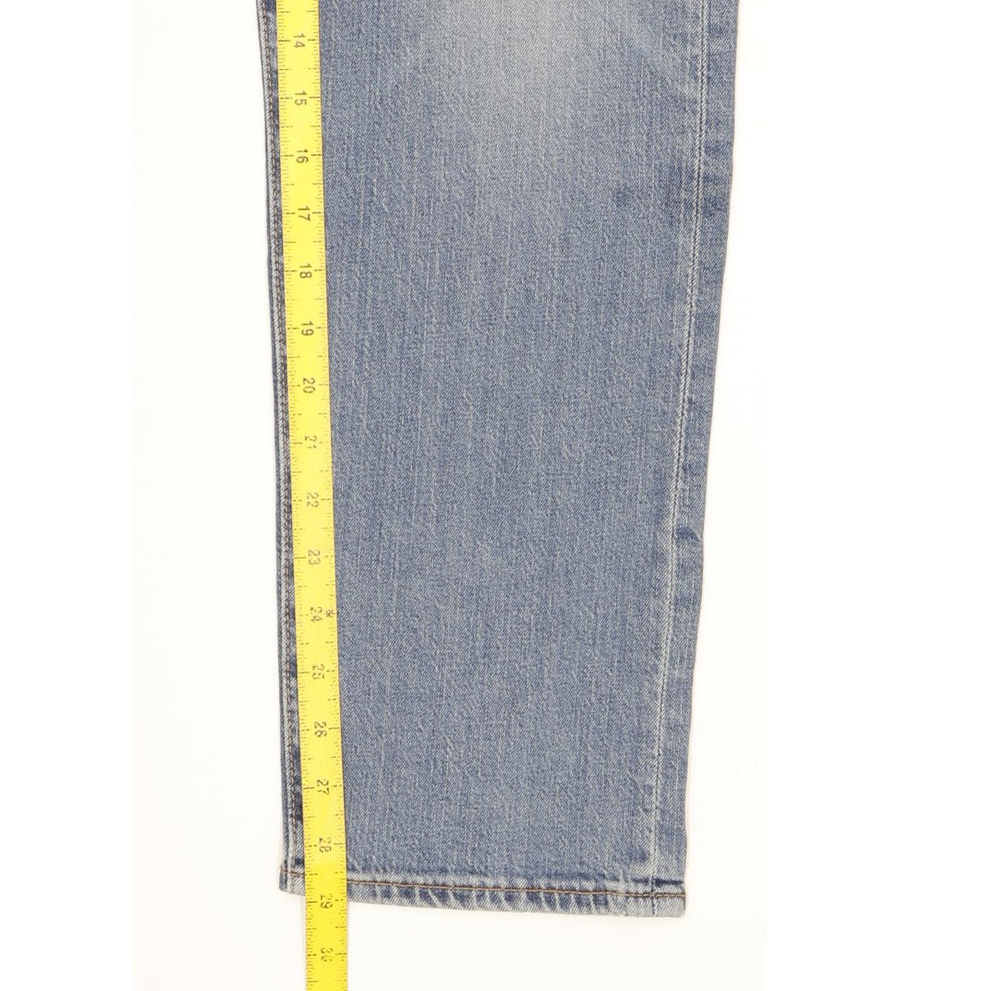 Levi's 502 Men Blue Tapered Regular Stretch Jeans W32 L29