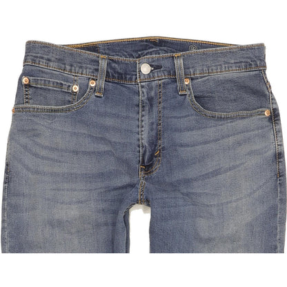 Levi's 512 Men Blue Tapered Slim Jeans W31 L29