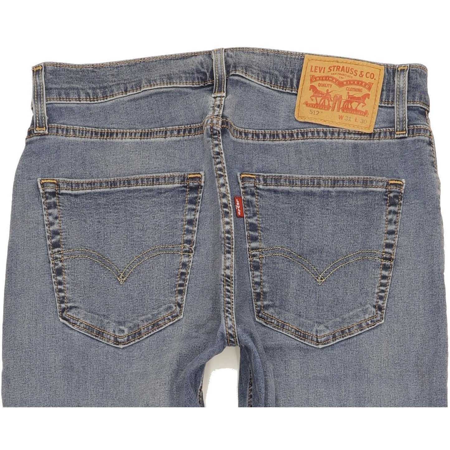 Levi's 512 Men Blue Tapered Slim Jeans W31 L29