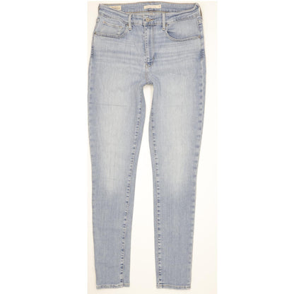 Levi's 721 Blue Skinny Slim Stretch Jeans High Waisted W31 L32