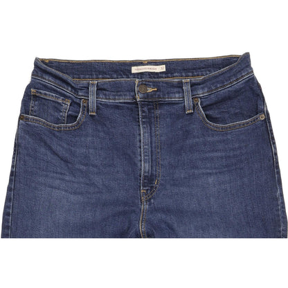 Levi's Blue Tapered Slim Mom Stretch Jeans High Waisted W32 L29