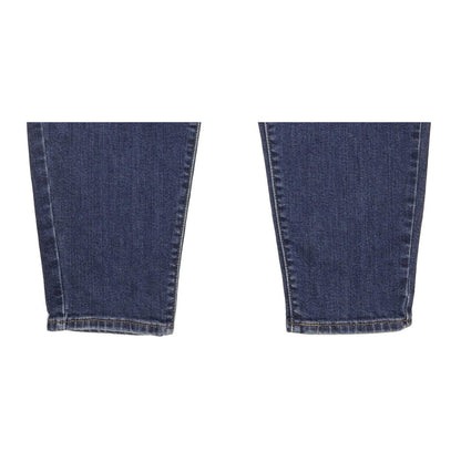 Levi's Blue Tapered Slim Mom Stretch Jeans High Waisted W32 L29