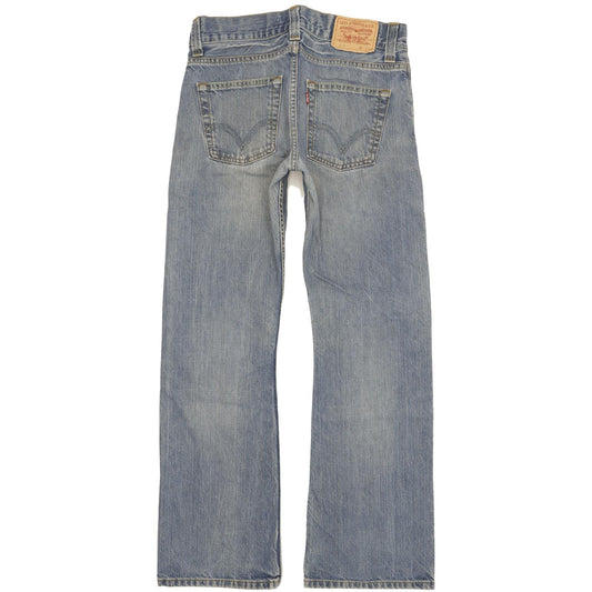 Levi's 512 Men Blue Bootcut Slim Jeans W31 L31