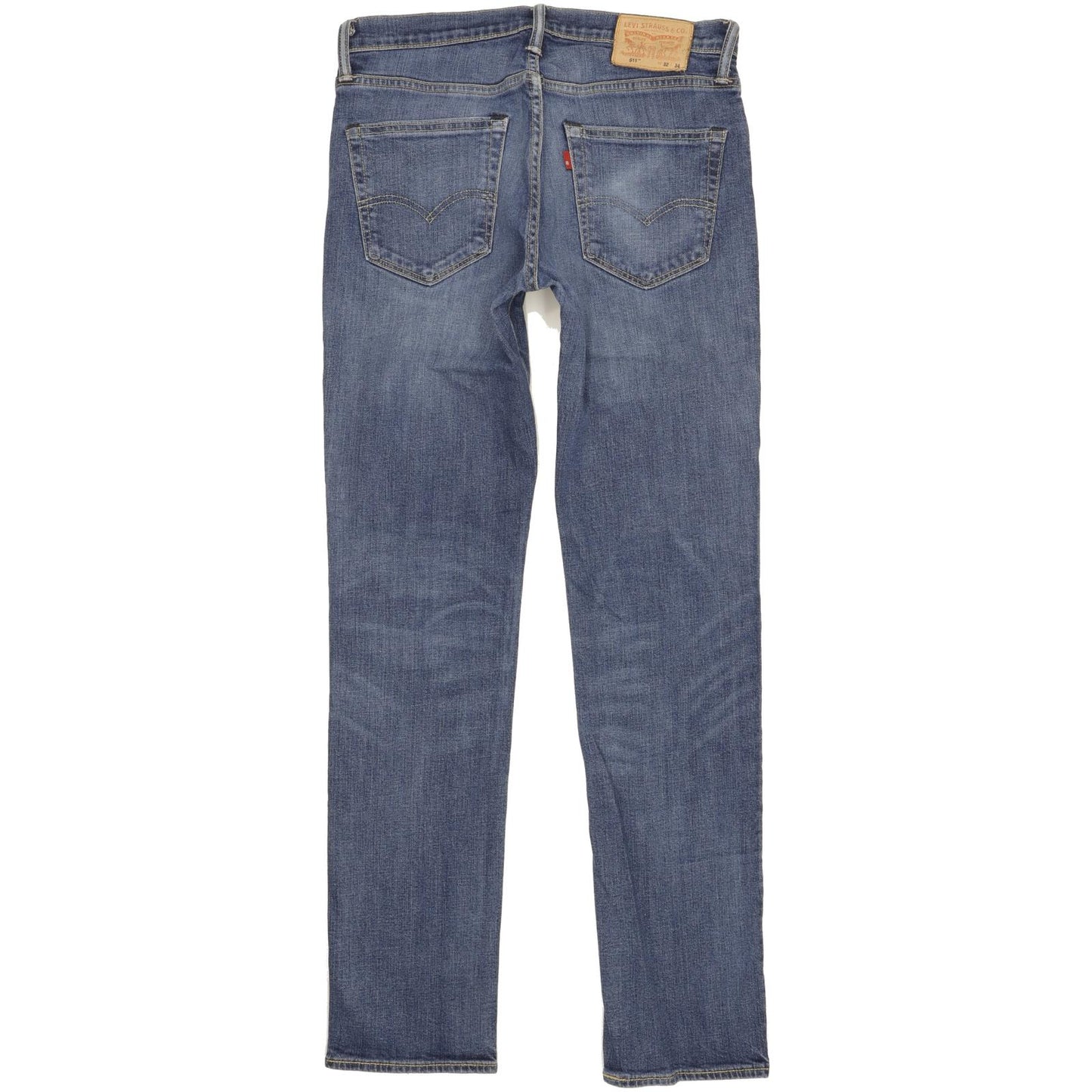Levi's 511 Men Blue Straight Slim Stretch Jeans W32 L33