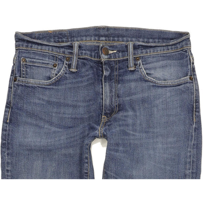 Levi's 511 Men Blue Straight Slim Stretch Jeans W32 L33