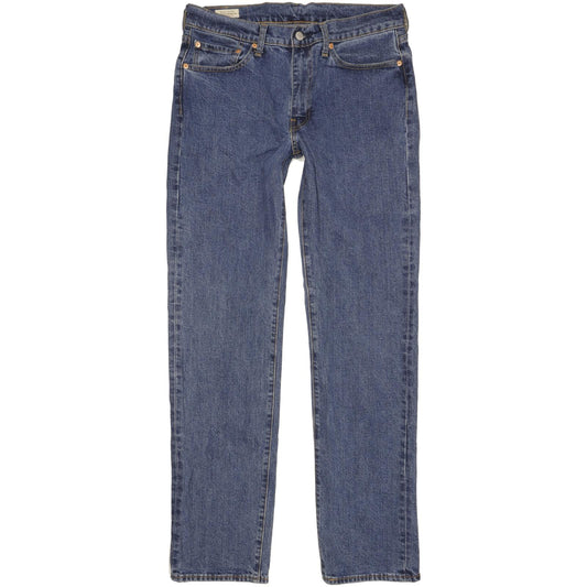 Levi's 514 Men Blue Straight Slim Stretch Jeans W32 L34