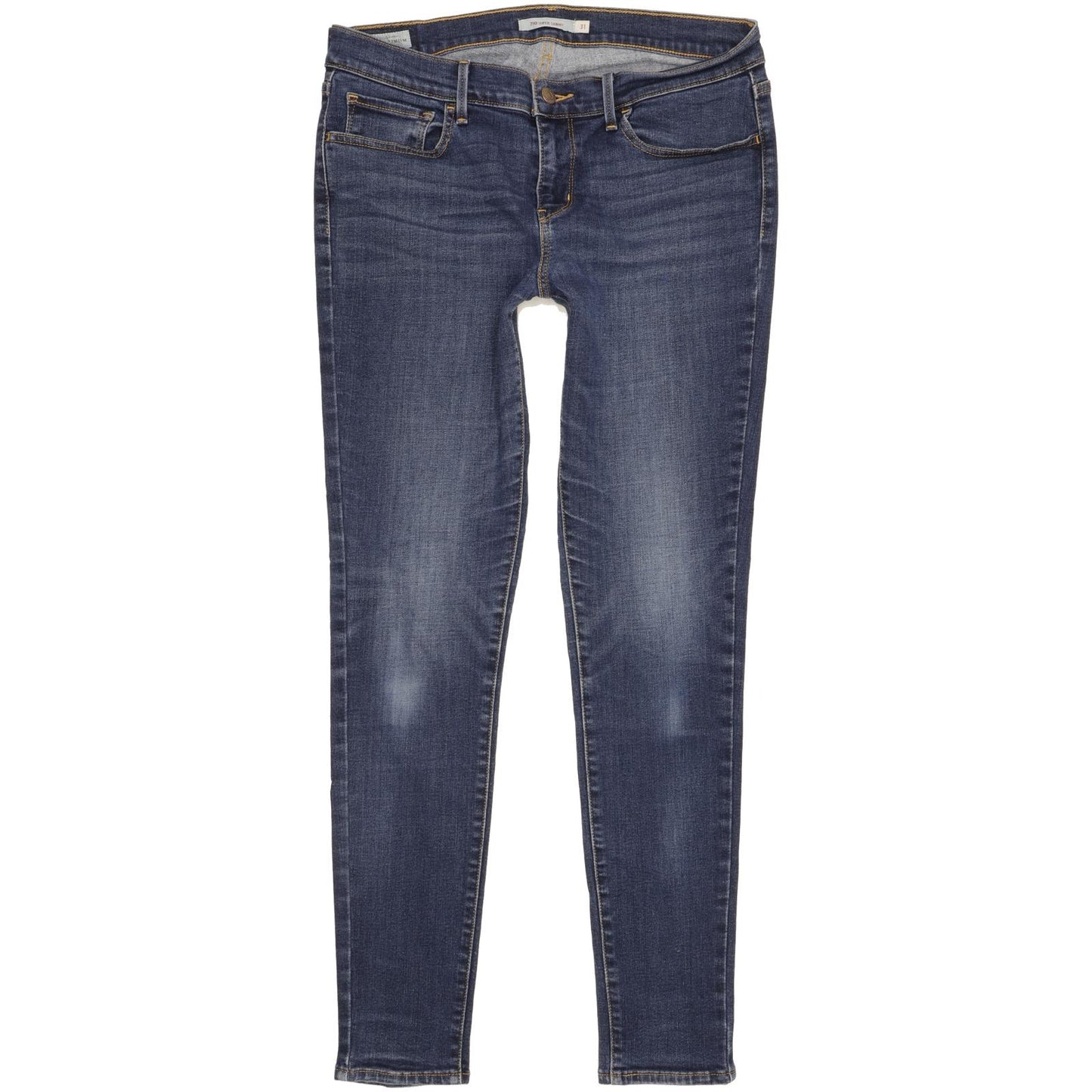 Levi's 710 Super Women Blue Skinny Slim Stretch Jeans W31 L31