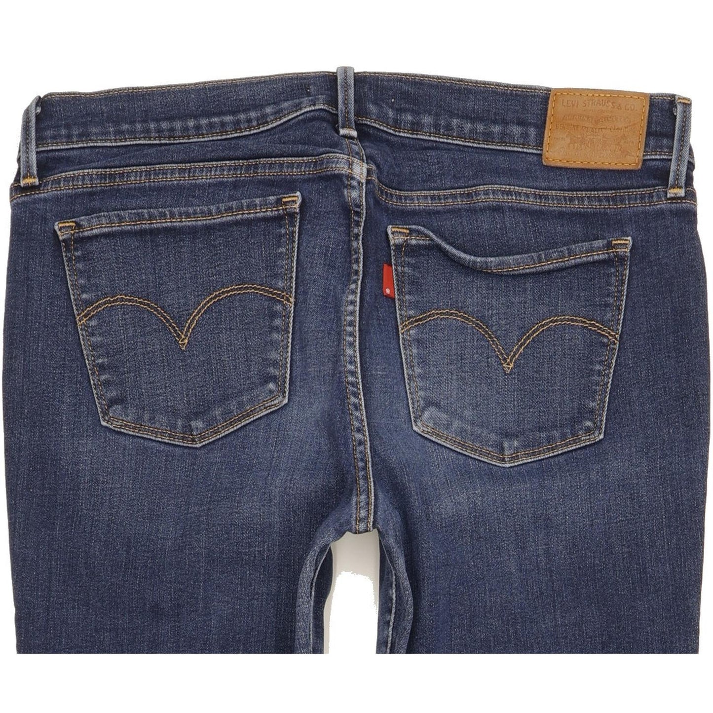 Levi's 710 Super Women Blue Skinny Slim Stretch Jeans W31 L31