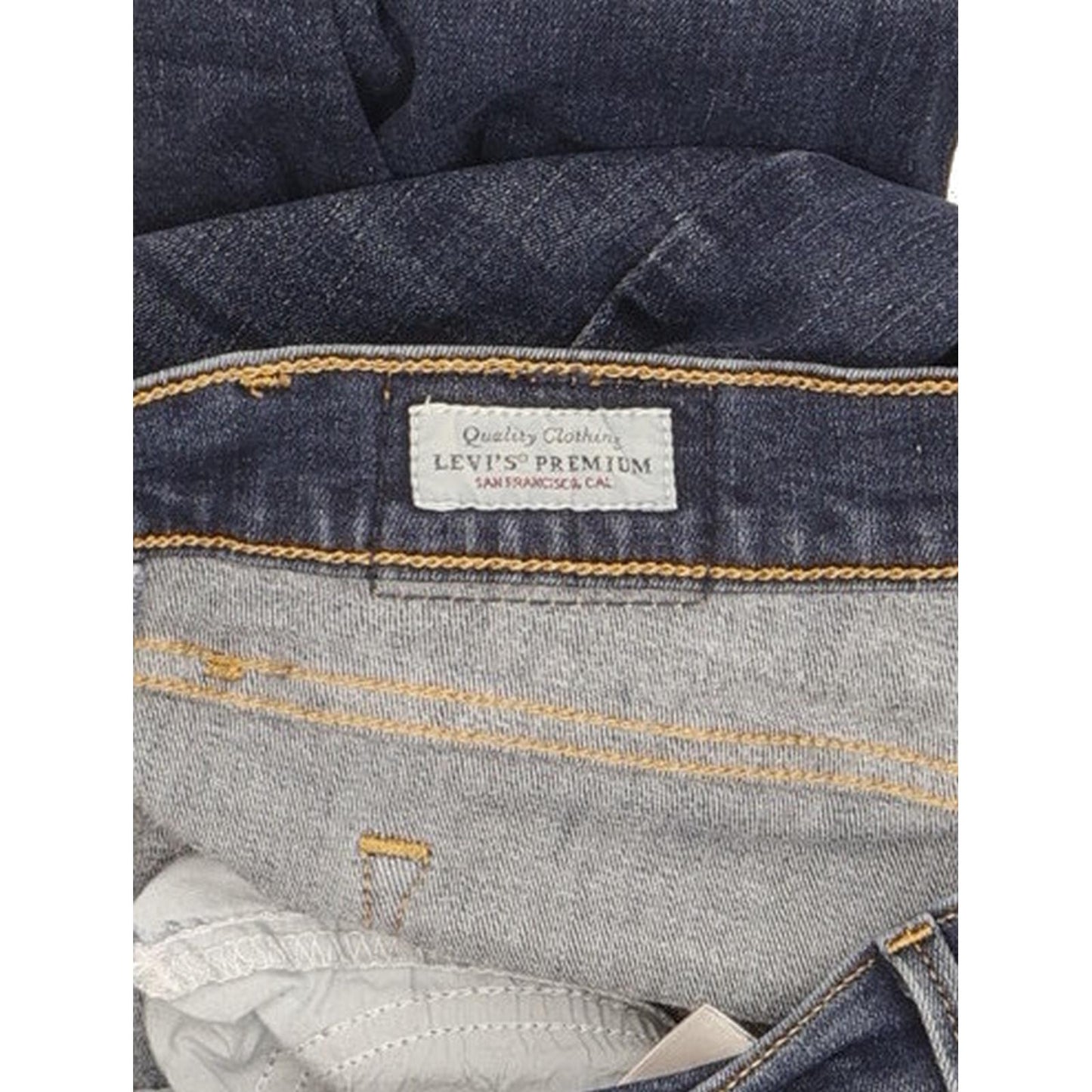 Levi's 710 Super Women Blue Skinny Slim Stretch Jeans W31 L31