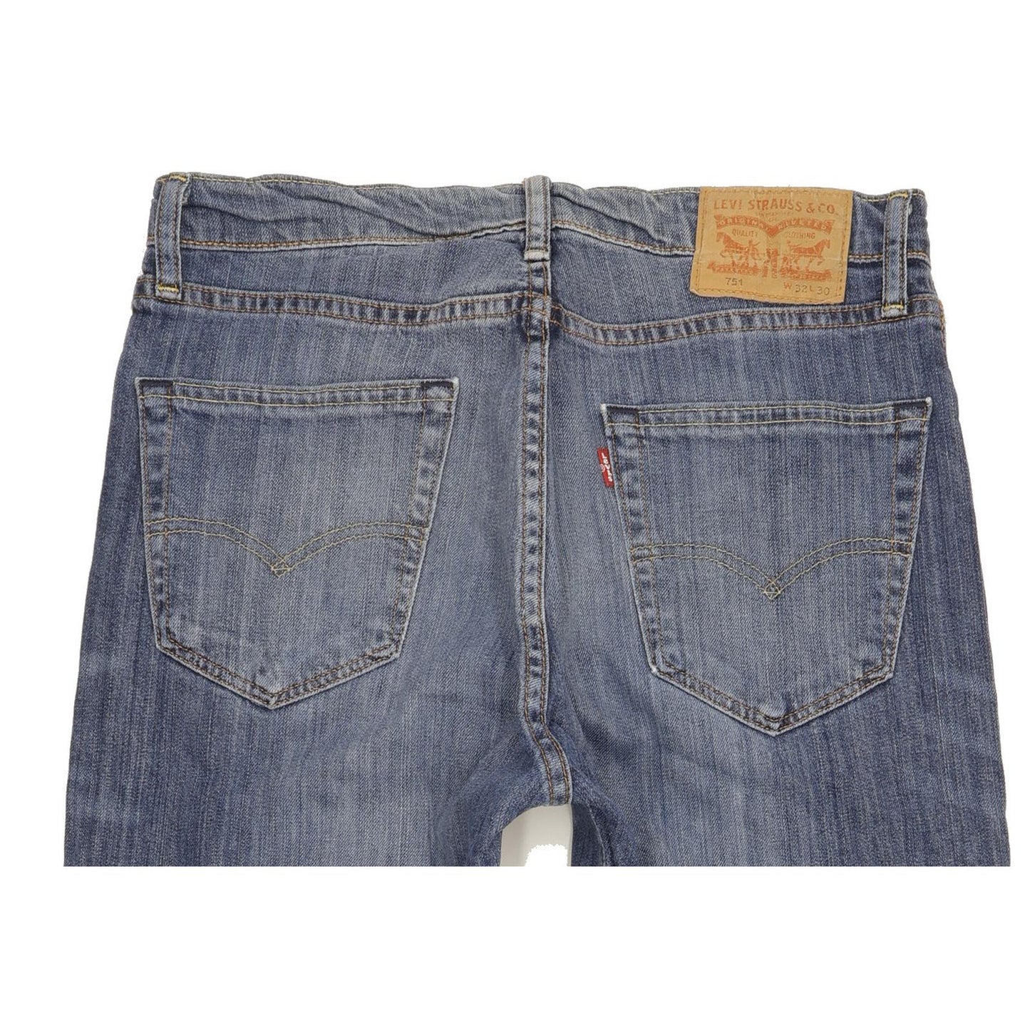 Levi's 751 Men Blue Straight Regular Jeans W32 L30