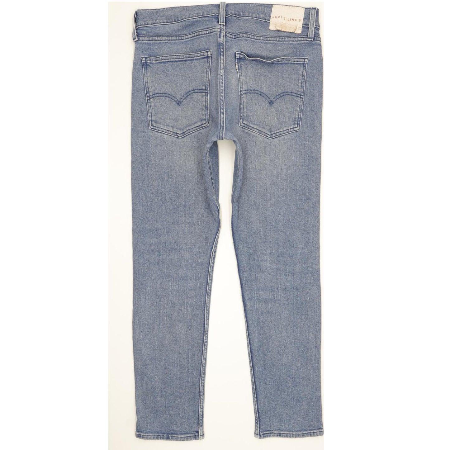 Levi's Line 8 Men Blue Skinny Slim Jeans W32 L28