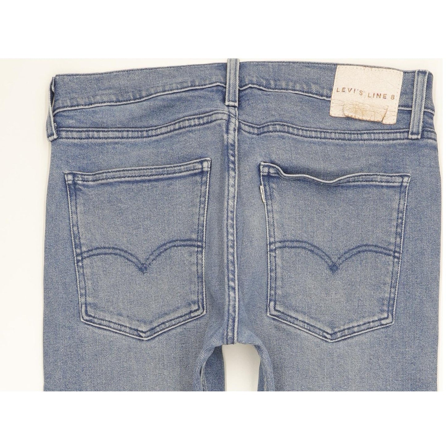 Levi's Line 8 Men Blue Skinny Slim Jeans W32 L28
