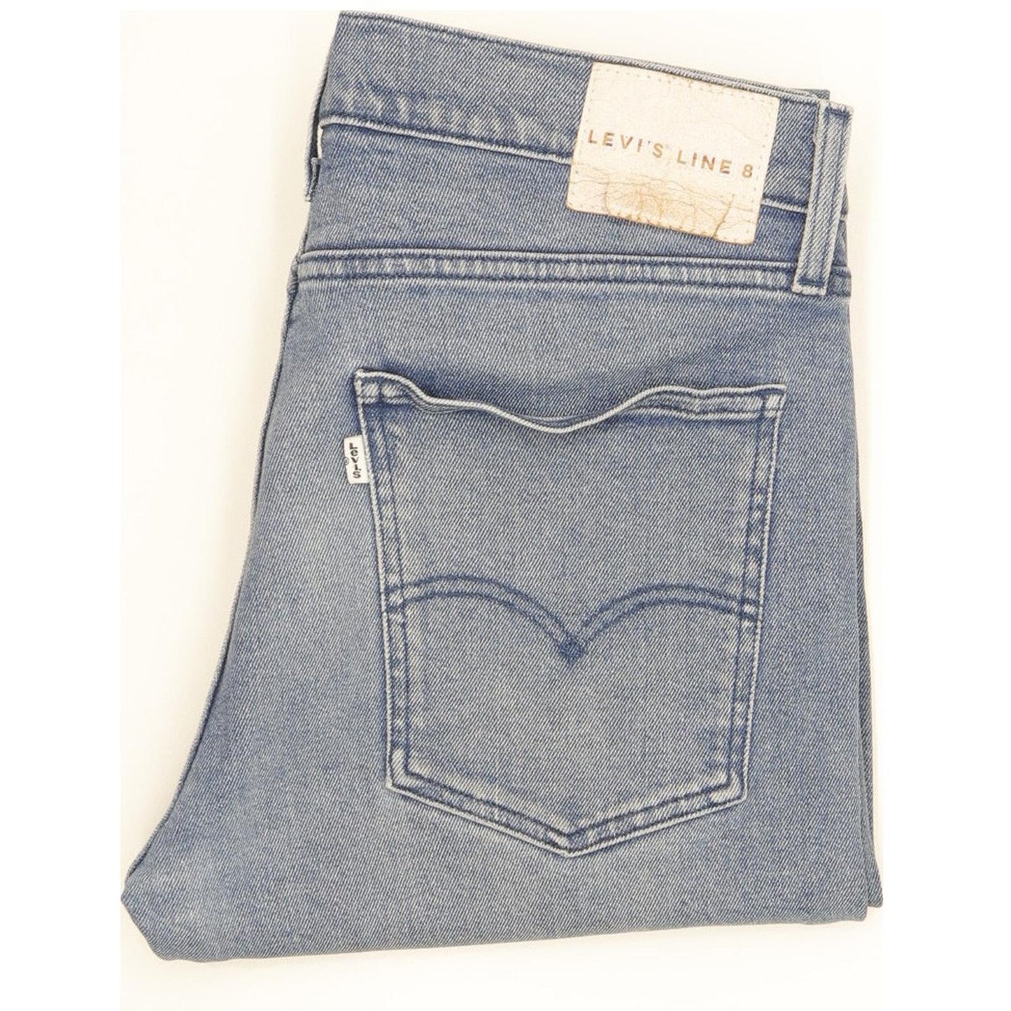 Levi's Line 8 Men Blue Skinny Slim Jeans W32 L28